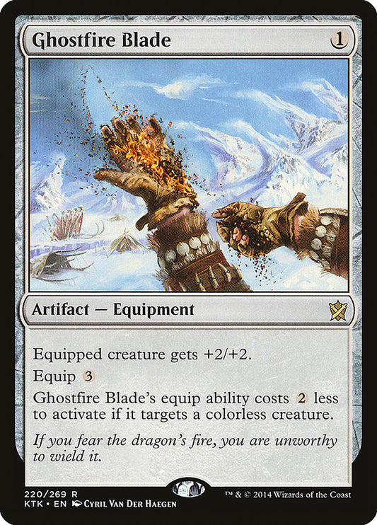 Ghostfire Blade ktk 220