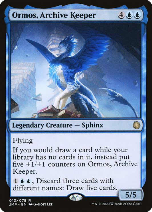 Ormos, Archive Keeper jmp 13