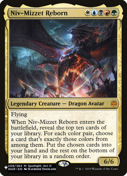 Niv-Mizzet Reborn plst WAR-208