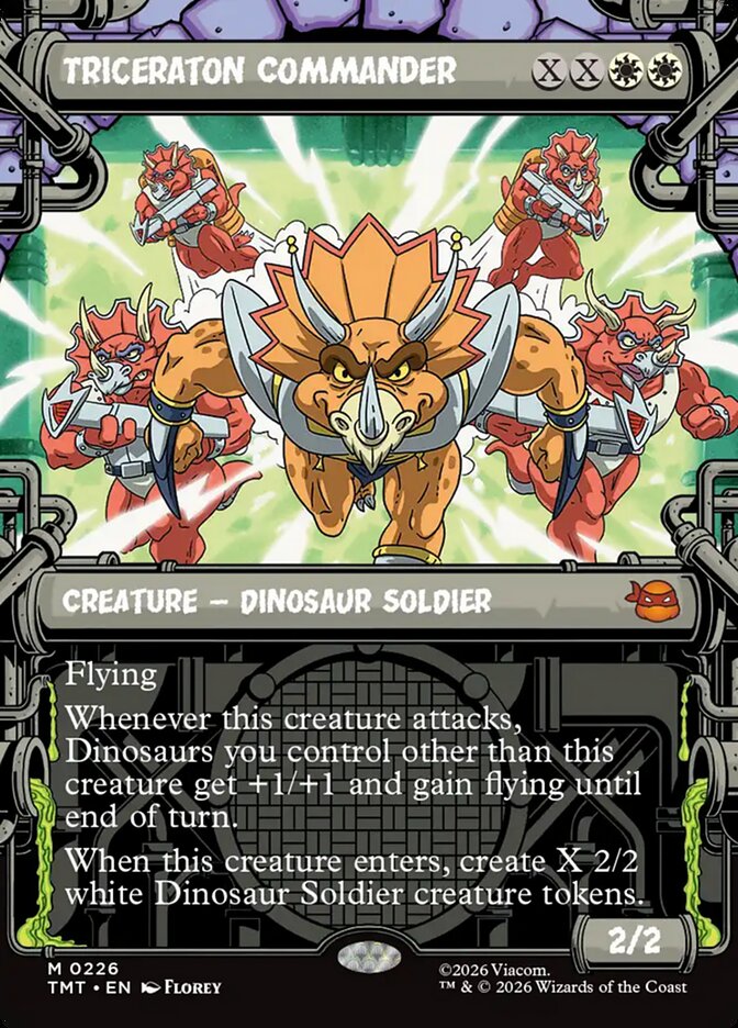 Triceraton Commander tmt 226