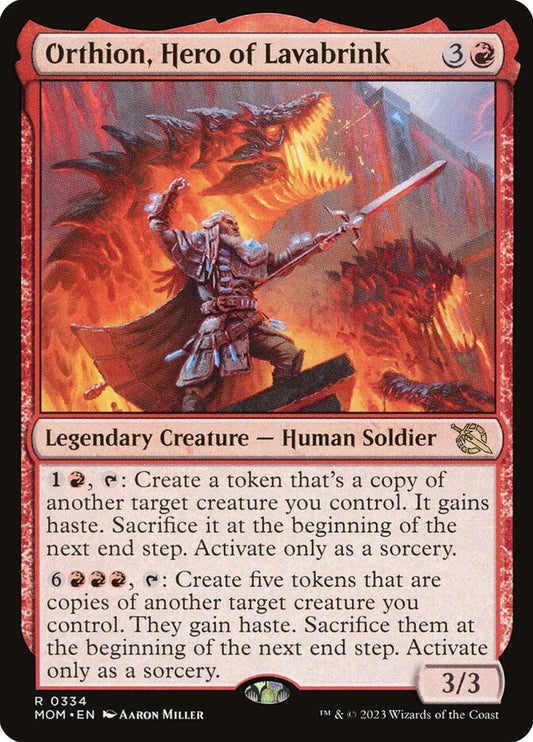 Orthion, Hero of Lavabrink mom 334