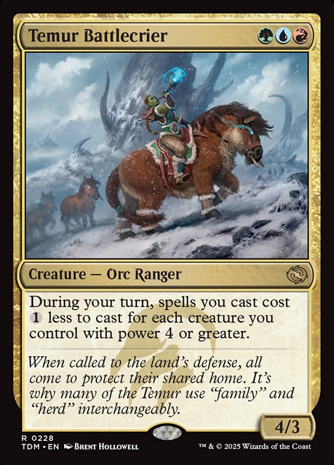 Temur Battlecrier tdm 228