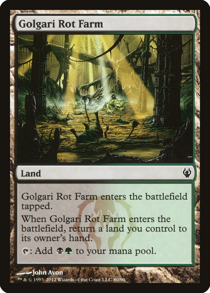 Golgari Rot Farm ddj 80
