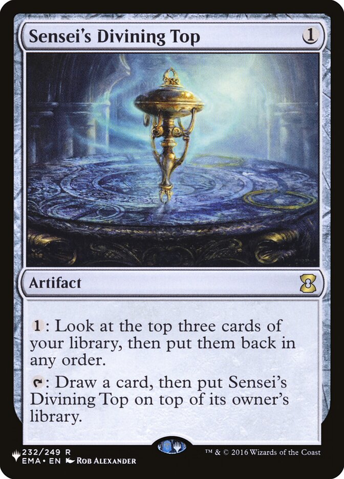Sensei's Divining Top plst EMA-232