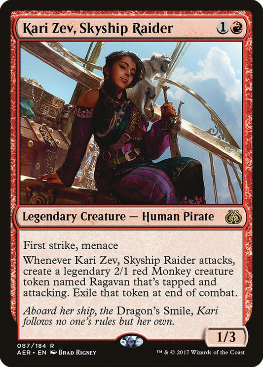 Kari Zev, Skyship Raider aer 87