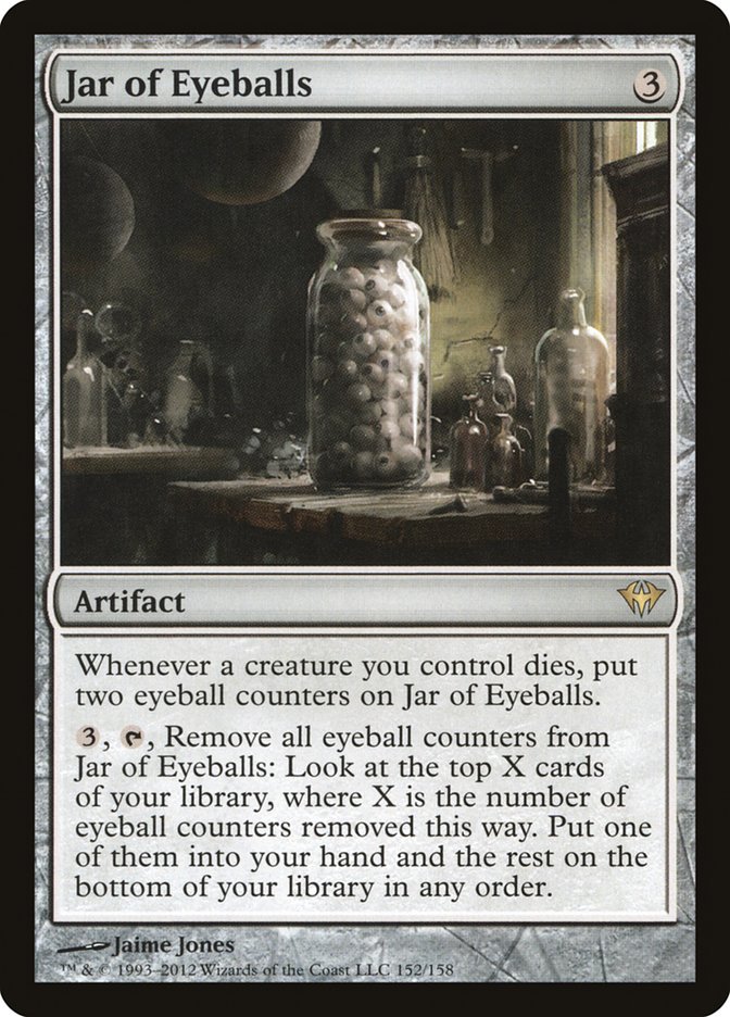 Jar of Eyeballs dka 152