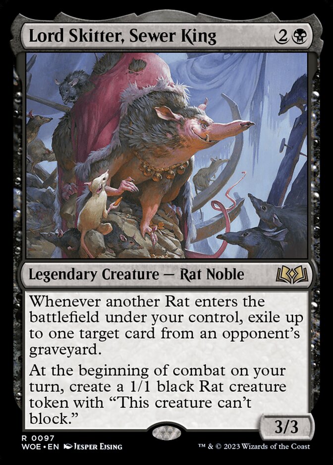 Lord Skitter, Sewer King woe 97
