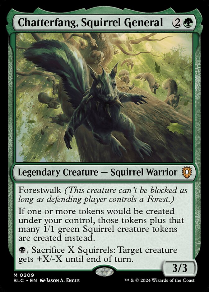 Chatterfang, Squirrel General blc 209