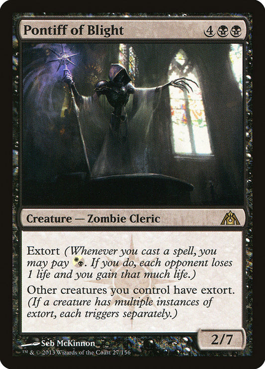 Pontiff of Blight dgm 27