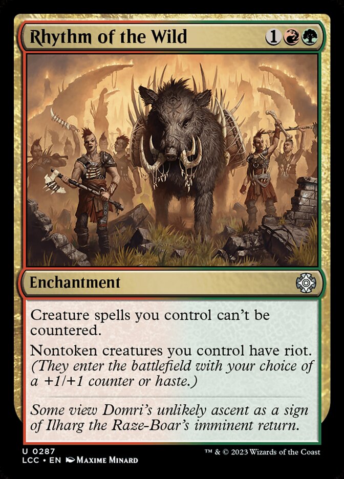 Rhythm of the Wild lcc 287