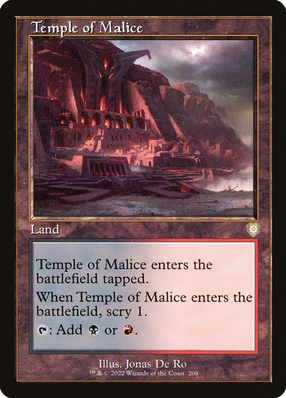 Temple of Malice brc 208