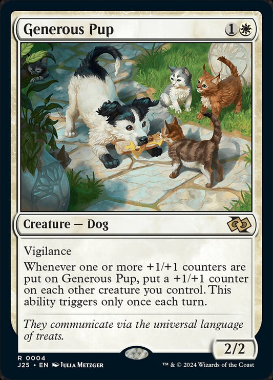 Generous Pup j25 4