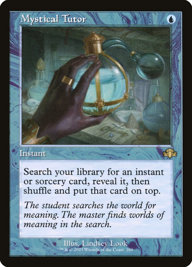 Mystical Tutor dmr 289