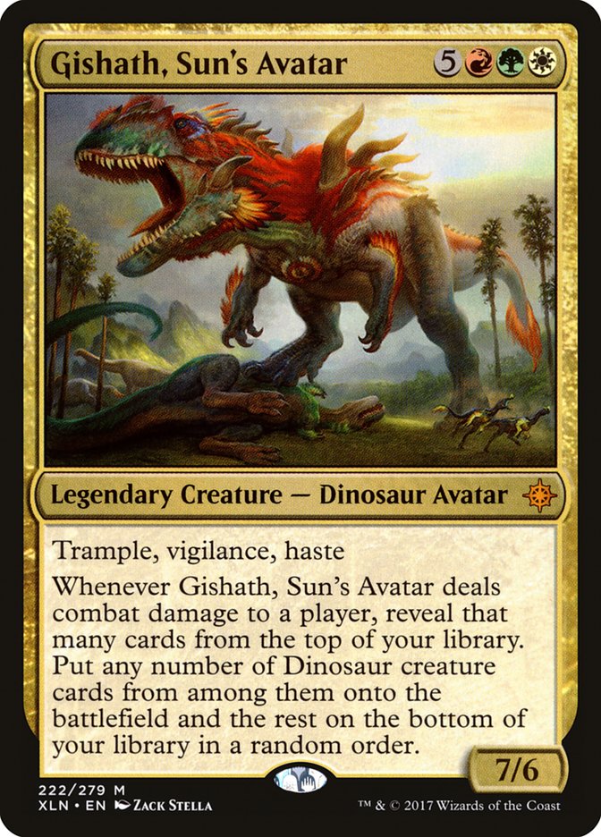 Gishath, Sun's Avatar xln 222
