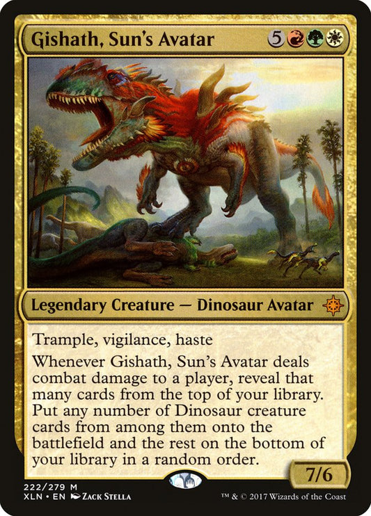 Gishath, Sun's Avatar xln 222