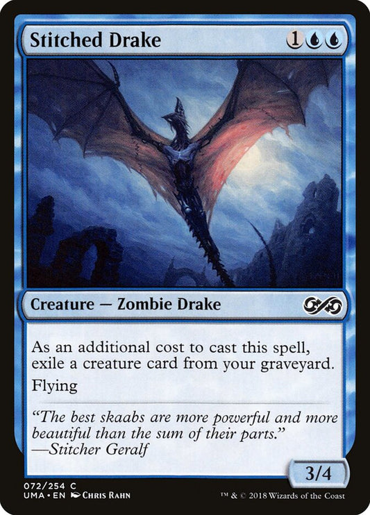 Stitched Drake uma 72