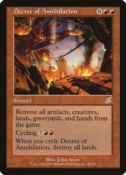 Decree of Annihilation scg 85