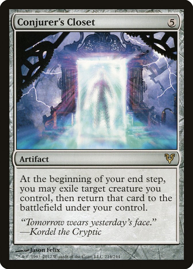 Conjurer's Closet avr 214
