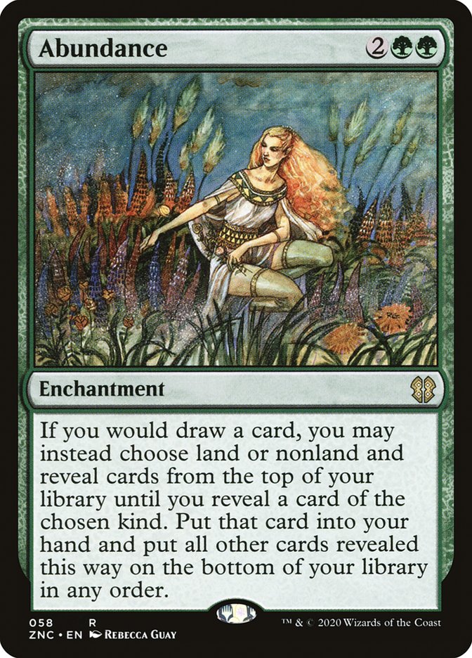 Abundance znc 58