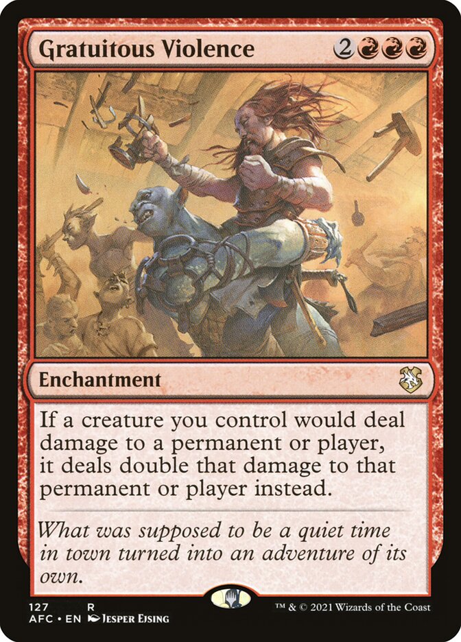 Gratuitous Violence afc 127