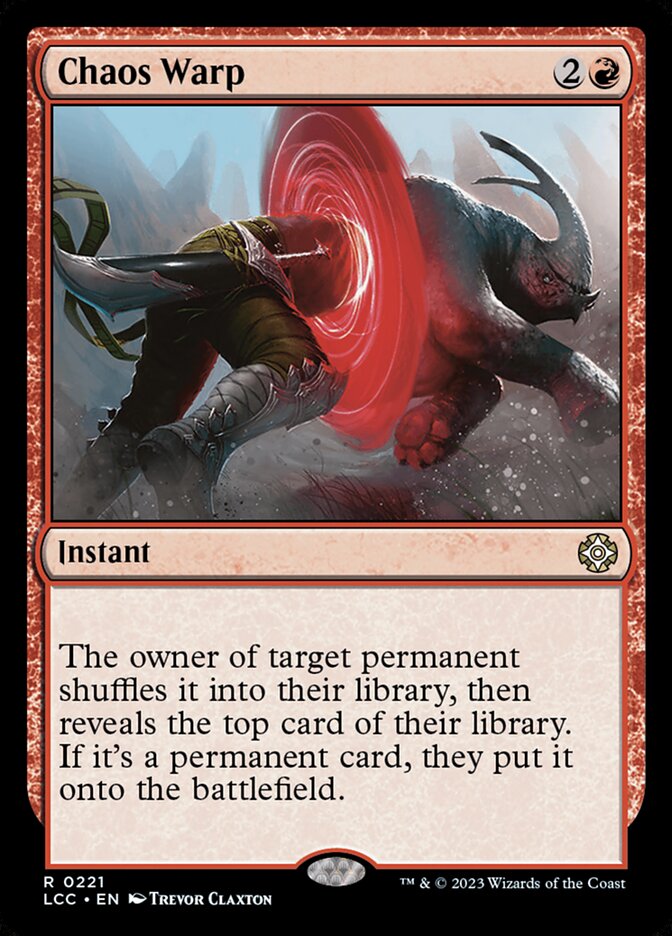 Chaos Warp lcc 221