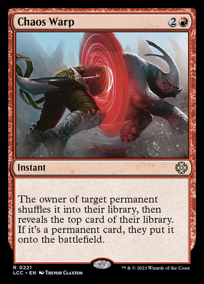 Chaos Warp lcc 221