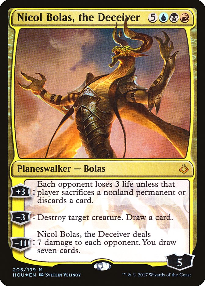 Nicol Bolas, the Deceiver hou 205