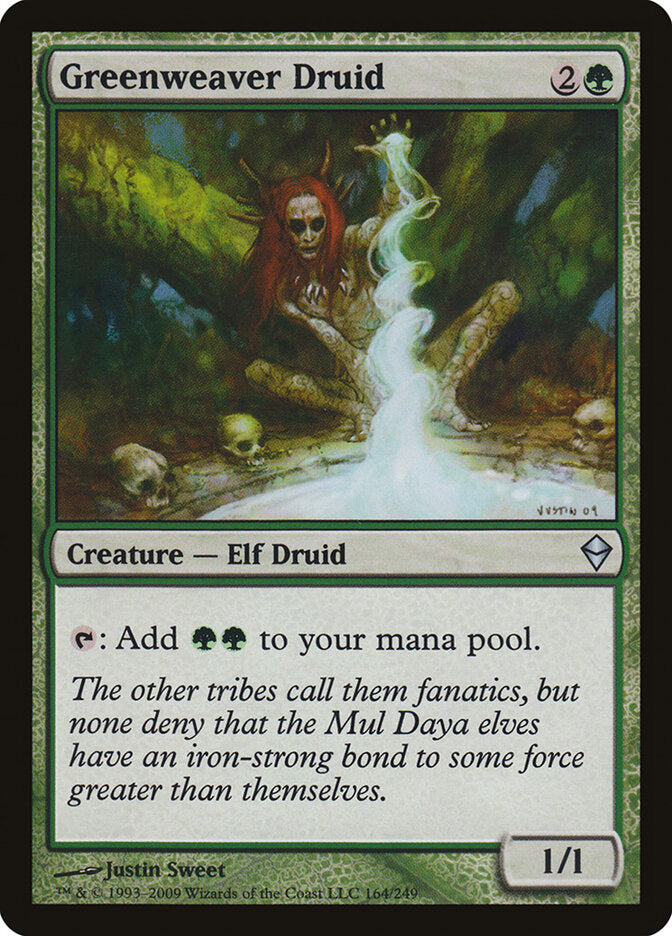 Greenweaver Druid zen 164