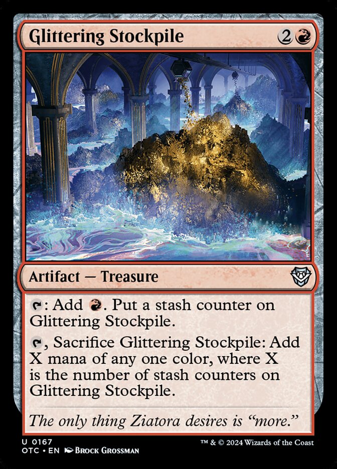 Glittering Stockpile otc 167