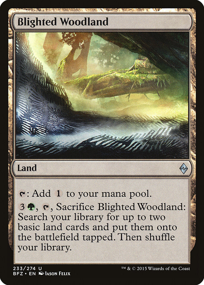 Blighted Woodland bfz 233