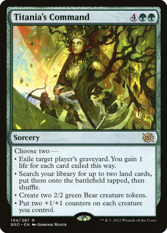 Titania's Command bro 194