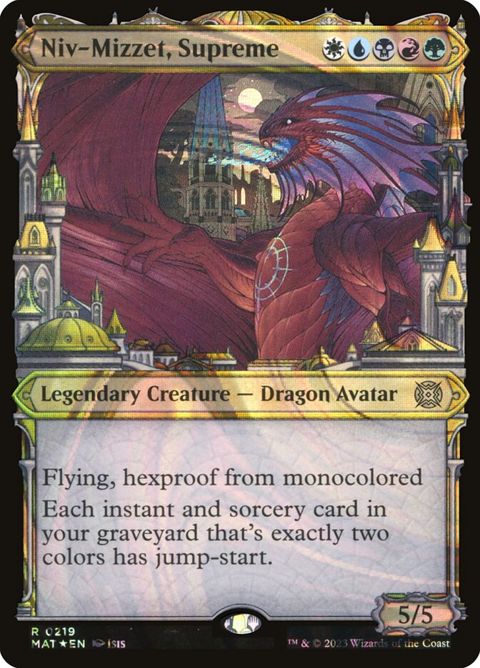 Niv-Mizzet, Supreme mat 219