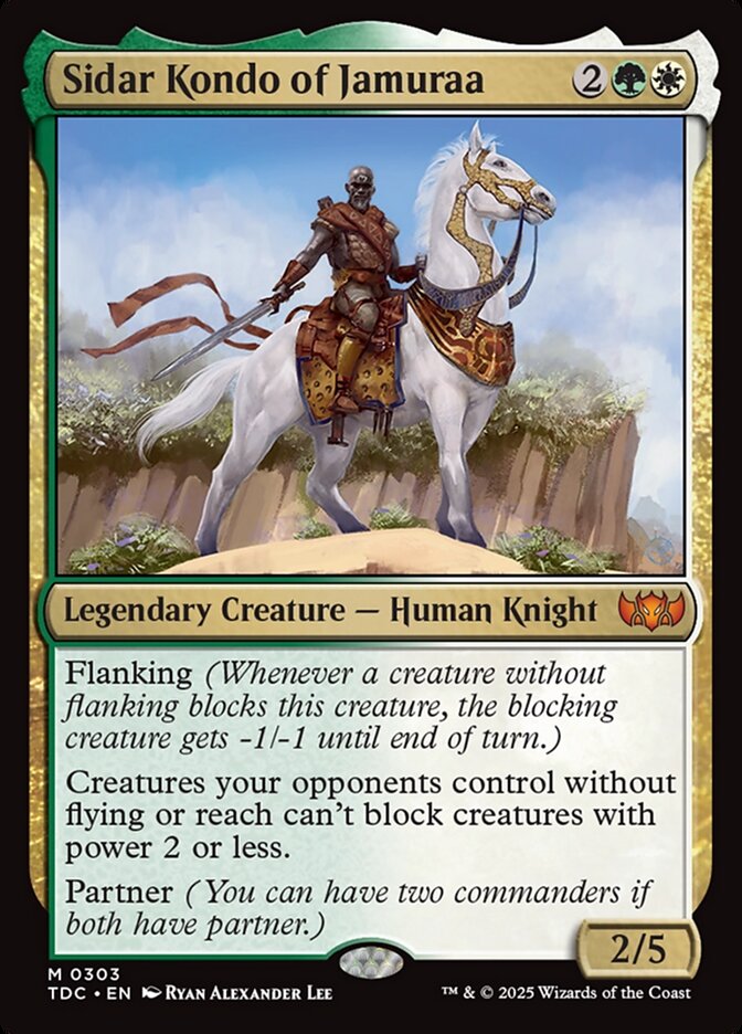 Sidar Kondo of Jamuraa tdc 303