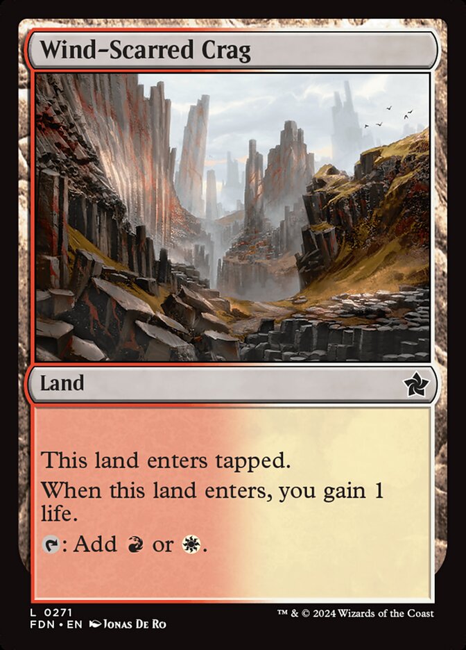 Wind-Scarred Crag fdn 271