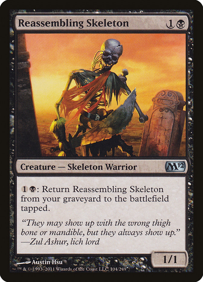 Reassembling Skeleton m12 104