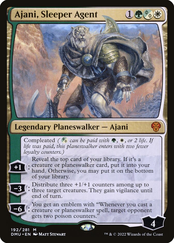 Ajani, Sleeper Agent dmu 192