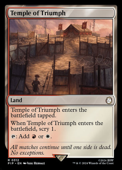 Temple of Triumph pip 312