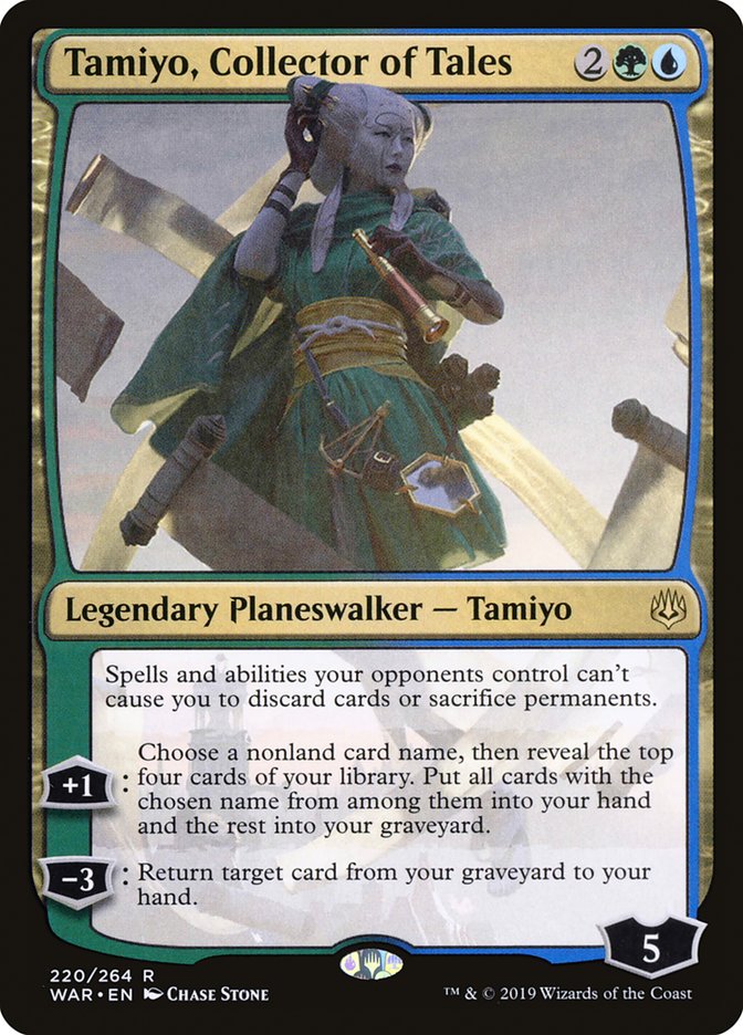 Tamiyo, Collector of Tales war 220