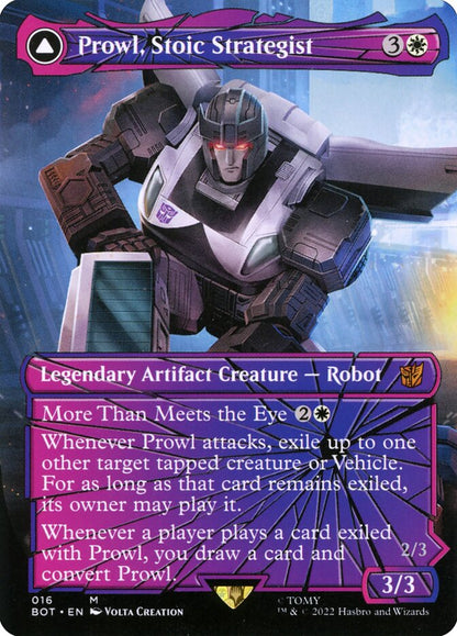 Prowl, Stoic Strategist // Prowl, Pursuit Vehicle bot 16