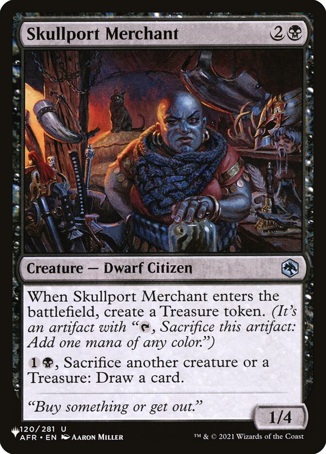 Skullport Merchant plst AFR-120