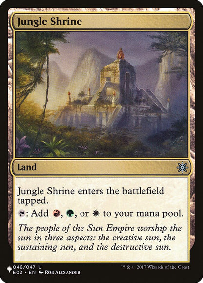Jungle Shrine plst E02-46