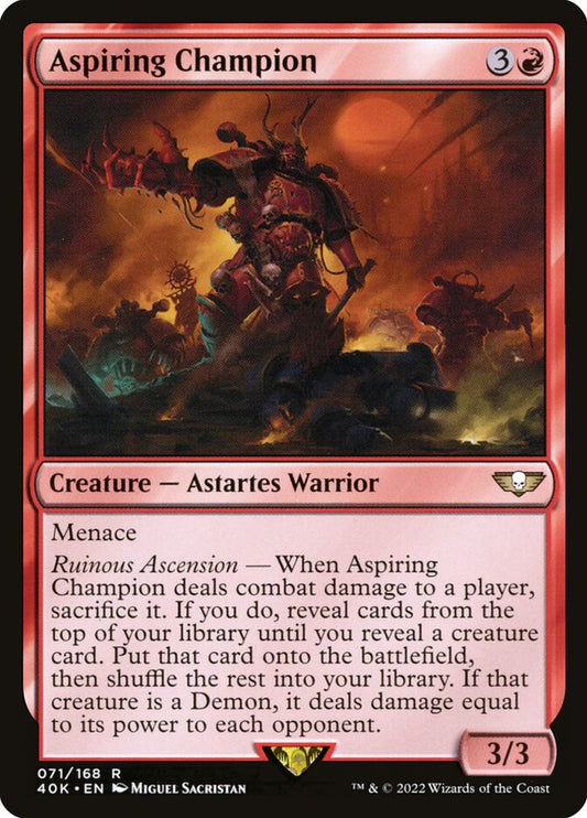 Aspiring Champion 40k 71