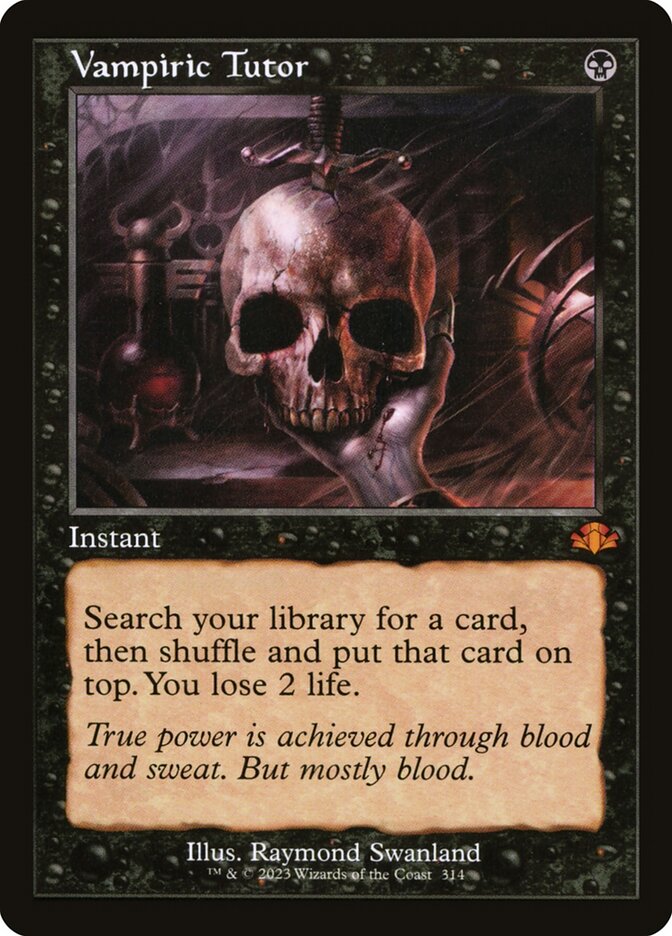 Vampiric Tutor dmr 314