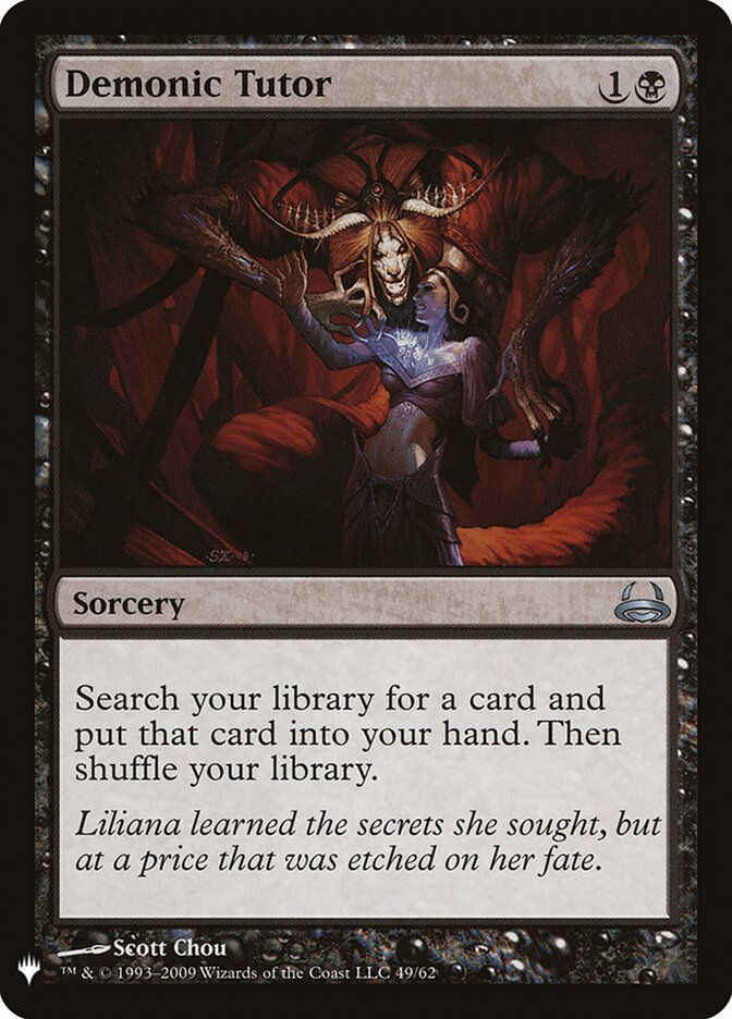 Demonic Tutor plst DDC-49