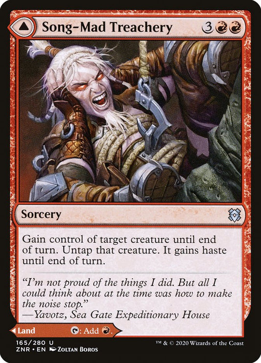 Song-Mad Treachery // Song-Mad Ruins znr 165