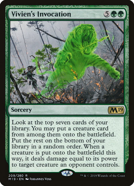 Vivien's Invocation m19 209