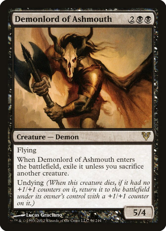 Demonlord of Ashmouth avr 96