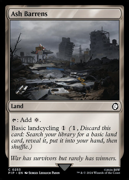 Ash Barrens pip 253