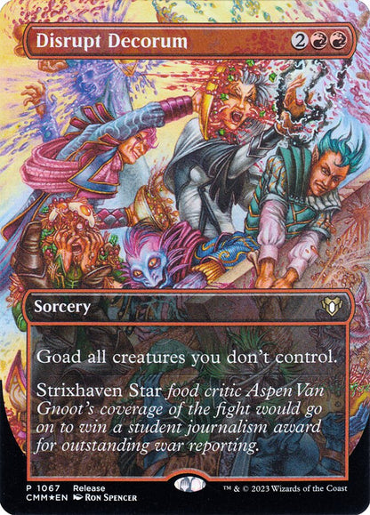 Disrupt Decorum cmm 1067