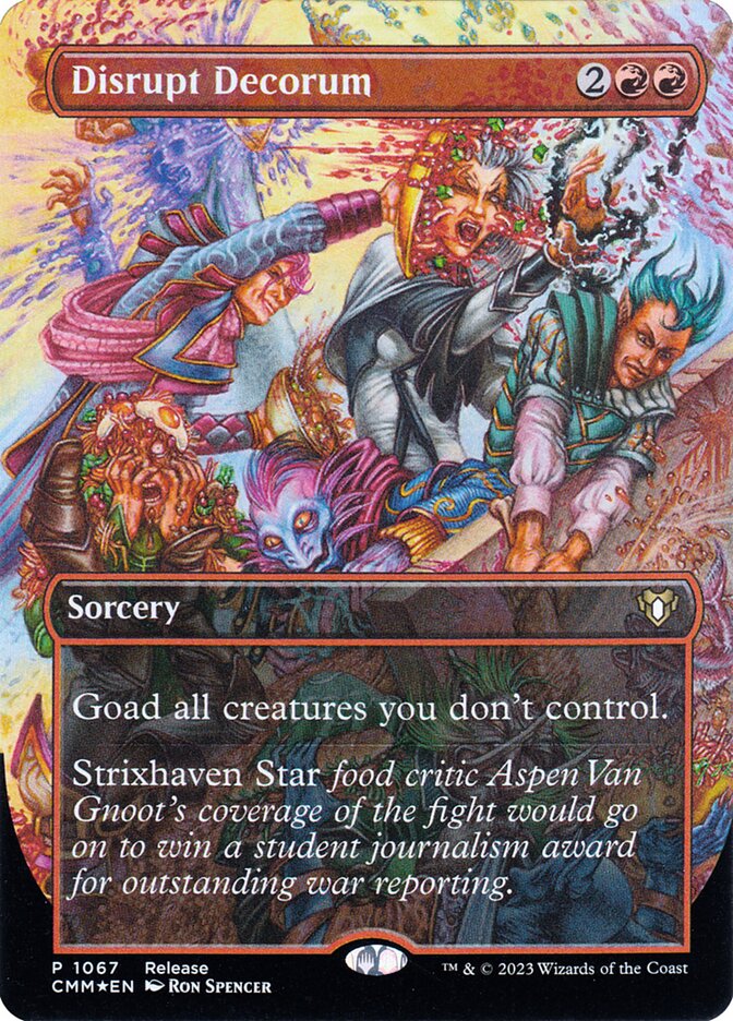 Disrupt Decorum cmm 1067